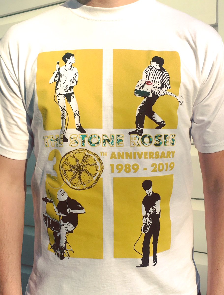SpikeIslandRecs's tweet photo. T-SHIRT COMPETITION: win this ltd edition Stone Roses tee 🍋. To enter, follow us on Twitter / RT this post, tag 2 Stone Roses fans who’d love this top &amp; tell us which size you’d like. Winner announced tomorrow. This tee can be bought here: https://t.co/QXI9qihpSG https://t.co/gTWzAYVlyj