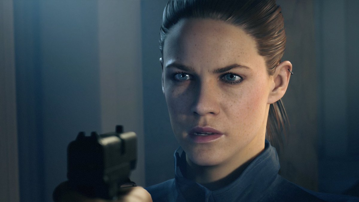 RibbonGirlArms's tweet photo. Sigue luciendo genial #QuantumBreak #3YearsofQuantumBreak lleno de mil detalles a Alan Wake, los alumnos del año, @SamLakeRMD el grupo de los abuelos de Alan Wake. @remedygames Cuida esos detalles muchísimo! https://t.co/6aCyrigmTj