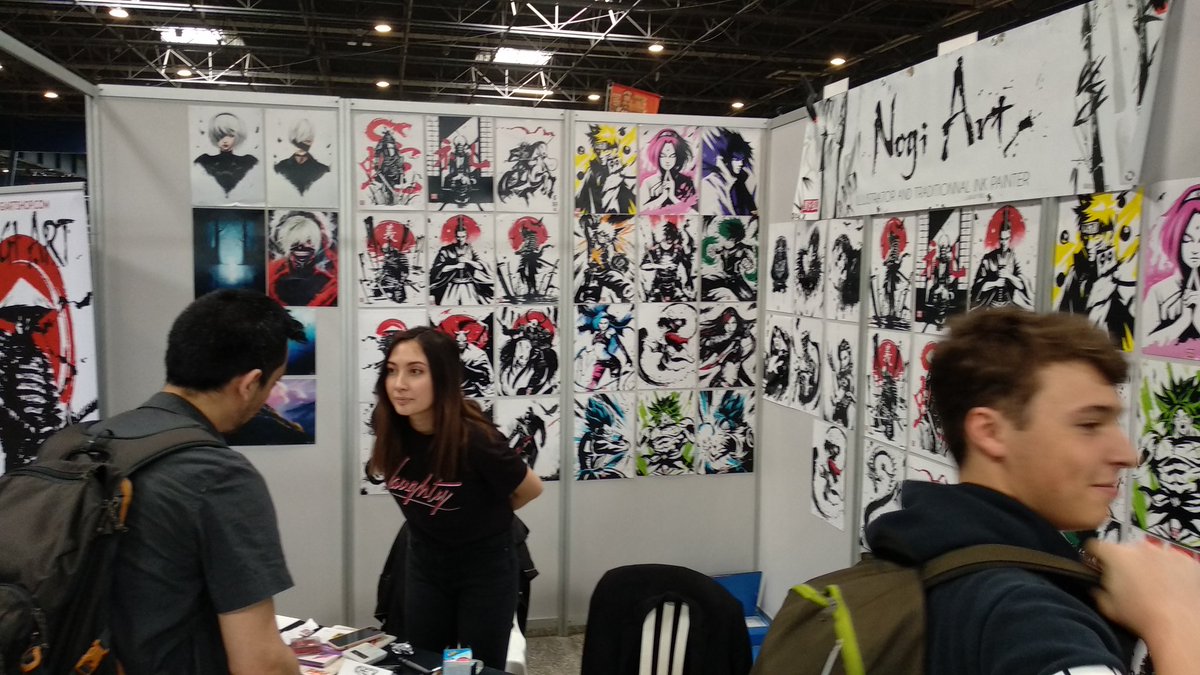 Le @HeroFestival13 c'est aussi des rencontres comme <a href="/NogiArt/">Me</a> qui nous a parlé de son art et de l'aspect "jouissif" Dark Soul