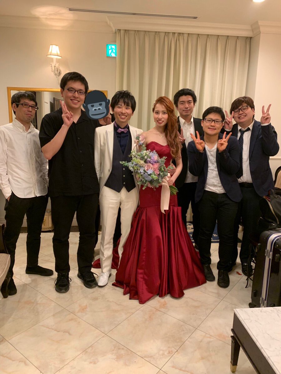 8ttann's tweet photo. 結婚式楽しく結ぶことができましたー！！
ディズニーと謎解きのある結婚式は夢だったから本当に楽しくできた！
来てくれたみんなありがとう！！
メルエのみんなもありがとう！！
#わかはったん結婚式
#ナゾジンウェディング https://t.co/U9fb9IBwFD
