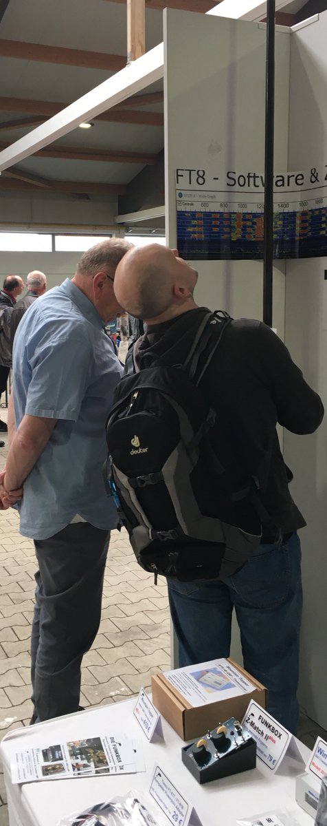 FUNKBOX_'s tweet photo. It was really fun to meet so many YLs and OMs at the FUNKBOX booth at the 2019 #funktag Some products - like the tactical mini from #sotabeams - were sold out quickly :-) #hamr #hamradio https://t.co/wTSxwkQE4A