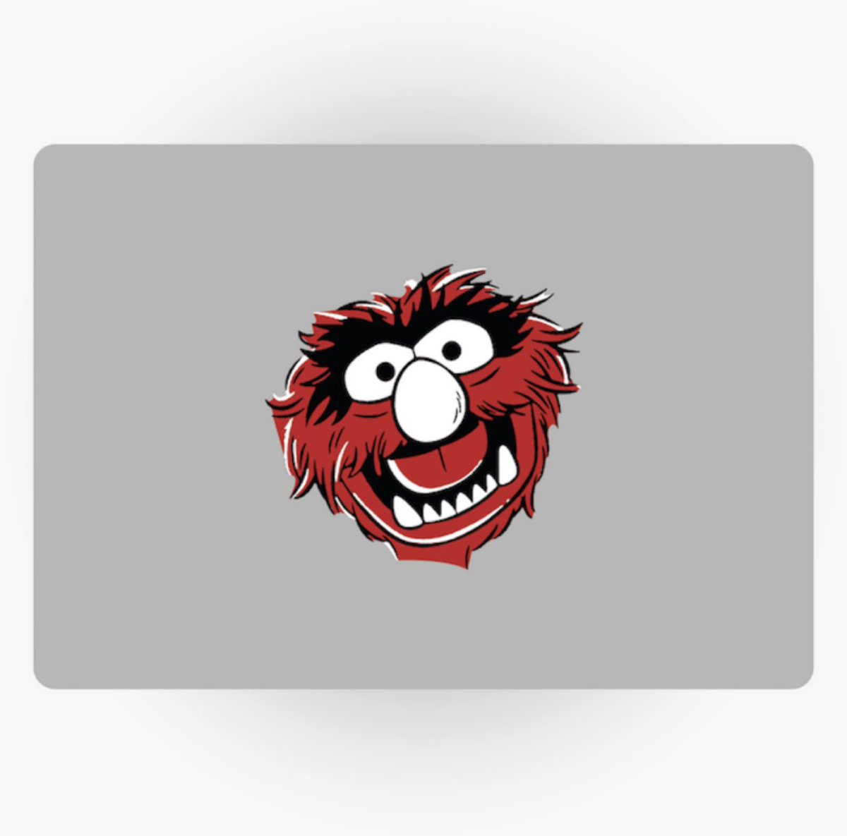 NorthernSecret_'s tweet photo. Feeling like your laptop lacks a bit of character? Our original Animal #laptopsticker will sort that right out!🔥🥁💥 #unleashyourinneranimal #macdecal #themuppetshow https://t.co/fUzix7X4Yk