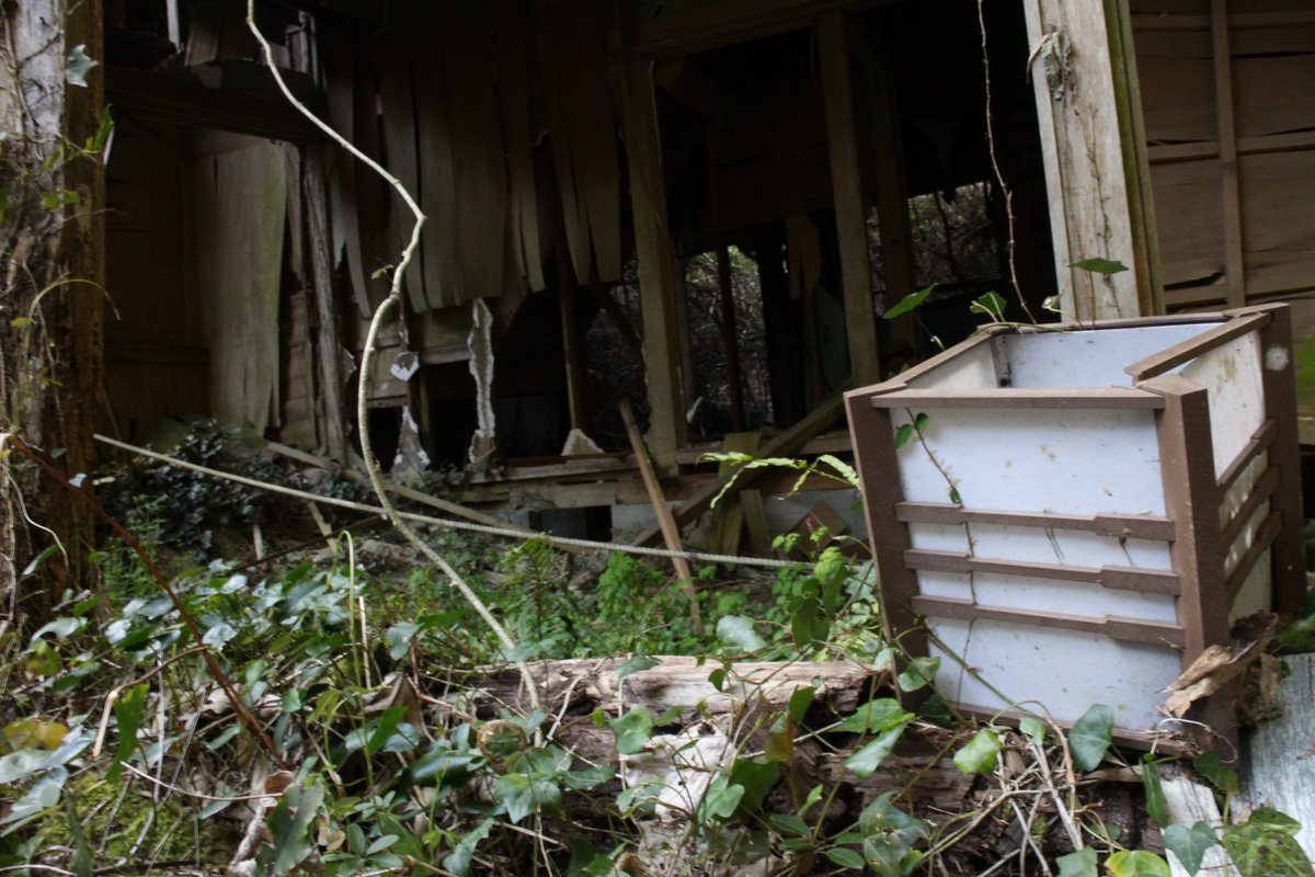 Kazuya Z32 廃墟探索その2 山口県光市 七つの家