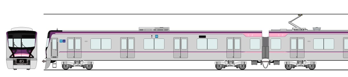 吹田せんり 民間転用 Twitterren 東京メトロ半蔵門線新型車両自作案