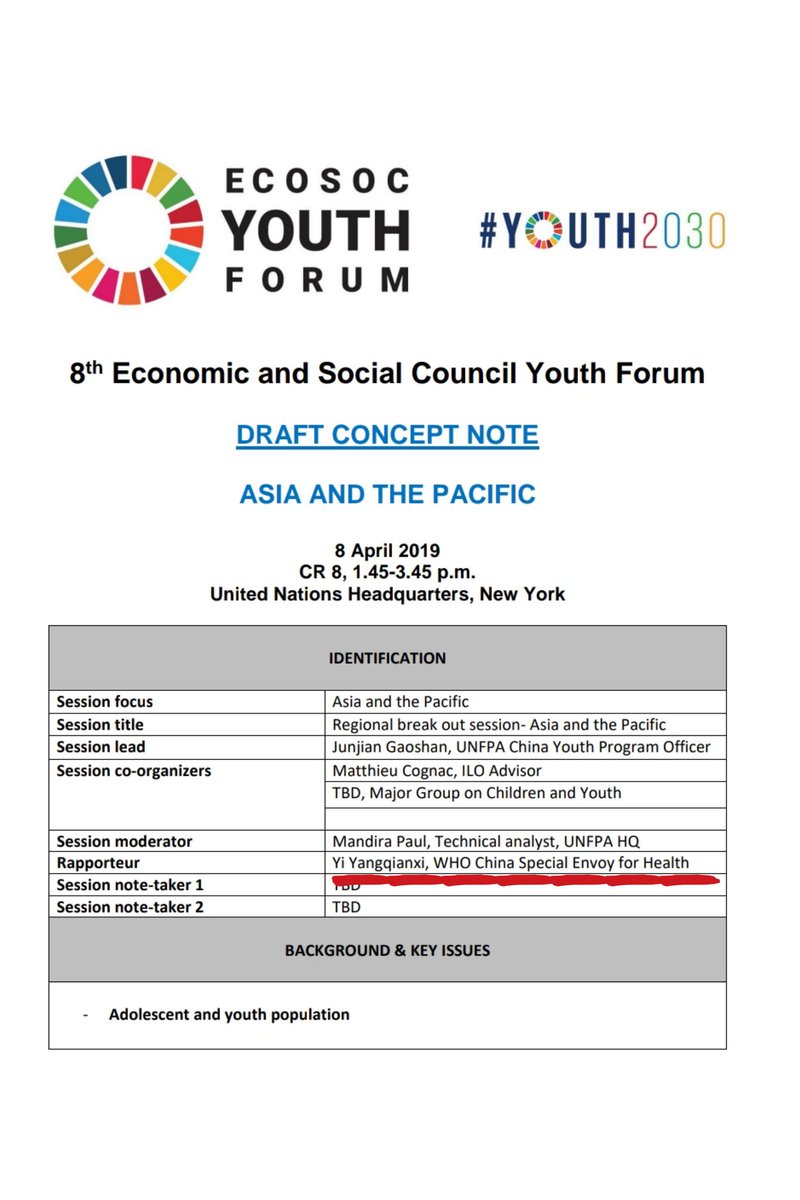 JacksonYee_YT's tweet photo. #JacksonYee is invited to attend ECOSOC Youth Forum as a representative of APAC region which is going to be held at United Nations Headquarters. As WHO China Special Envoy for Health &amp; rapporteur, he is going to have a presentation at Asia &amp; the Pacific regional breakout session. https://t.co/T2PRaKHO51