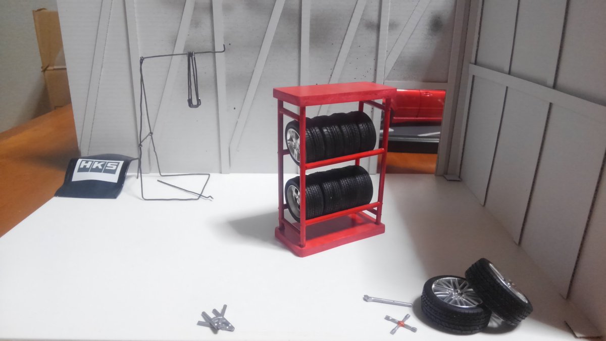 エア あっととーちゃん N Ar Twitter トルクレンチっぽい物完成w すべて廃材から流用www 自作のタイヤラックやら色々 笑 車 のプラモデル作るモチベーションを保つ為の簡易ガレージのようなジオラマも製作中www プラモデル エア あっととーちゃん N Ar Twitter トルクレンチっぽい物完成w すべて廃材から流用www 自作のタイヤラックやら色々 笑 車 のプラモデル作るモチベーションを保つ為の簡易ガレージのようなジオラマも製作中www プラモデル
