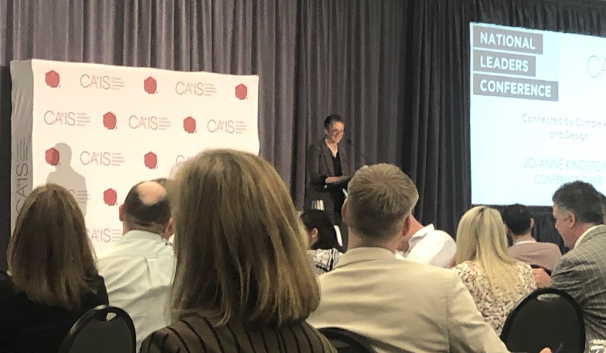 JohnJReid's tweet image. Great introduction to the #CAISNLC by conference chair @onejokingstone - students are the why of @CAIS_Schools #aspengrove
