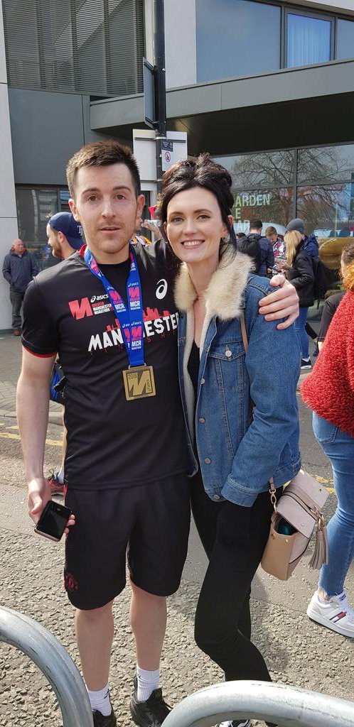 BlindChrisC's tweet image. Well done mark for completing the Manchester marathon 👍👏