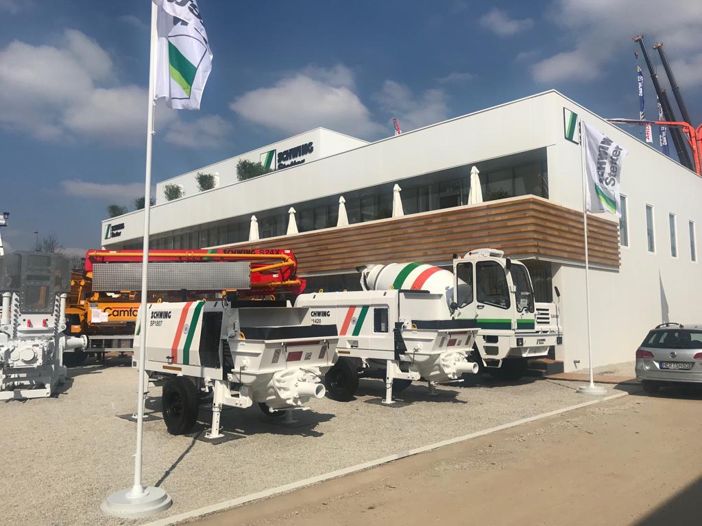 SakthikumarVG's tweet photo. #bauma2019 #messemuenchen #conexpo-conagg #constructionshows #Schwingstetter #excon #ifawpca #africa https://t.co/KTOymoQQXF