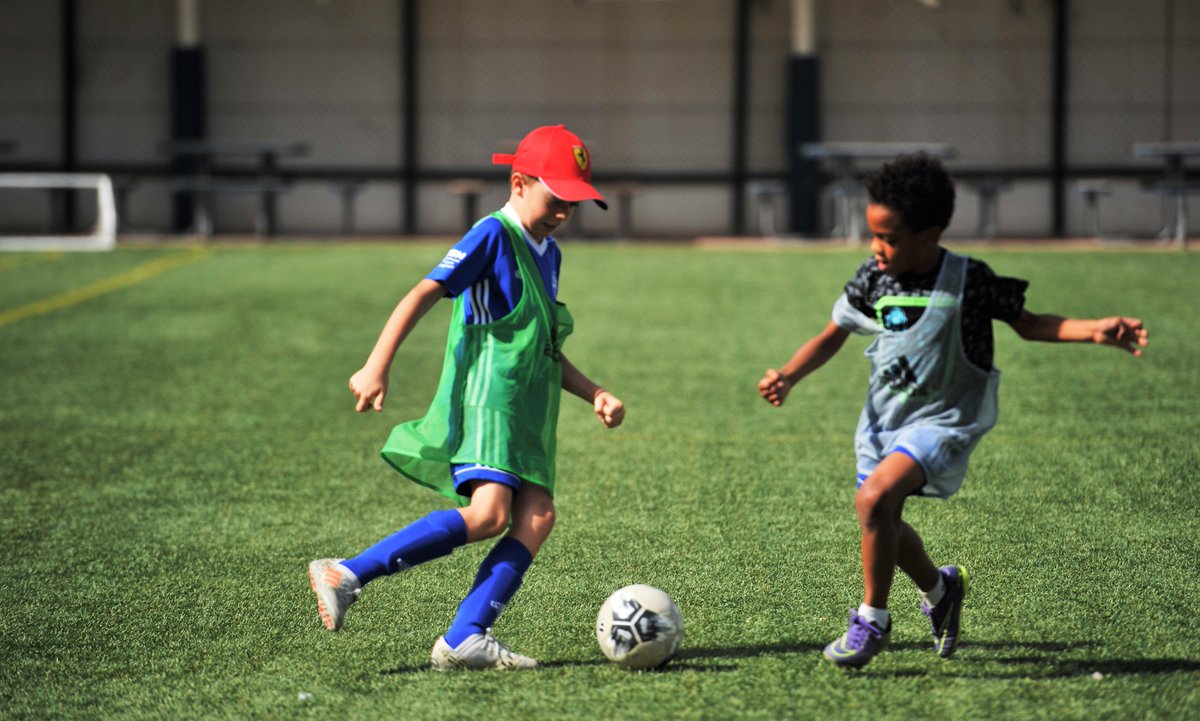 ESMFootballUAE's tweet photo. Players at camps are trained at a very high level. The talented young football players in UAE get to compete against each other and push each other to be the best they can be. https://t.co/EILd3EXlsZ