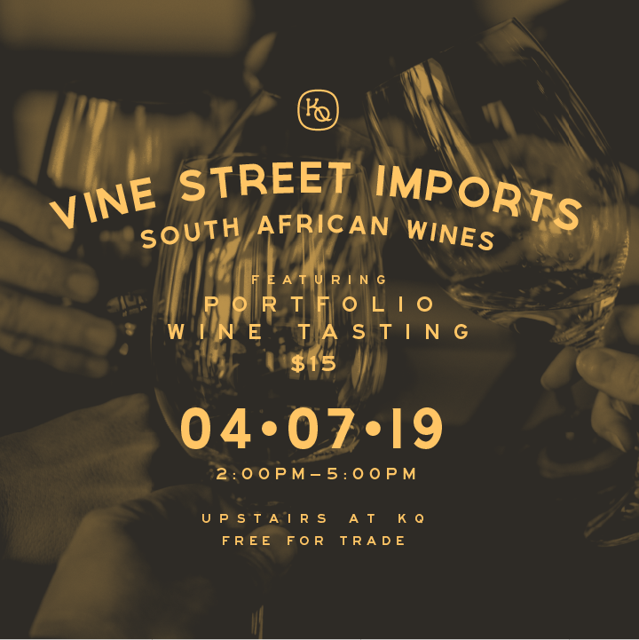 WOSA_USA's tweet photo. #PhillyWineWeek 2019 is coming to a close, but join us today 2-5pm to taste the South African portfolio from @vsiwine upstairs @kensingtonquarters. Help finish off the tail ends of the wine week bottles before you head down to #southphillytaproom for the closing BBQ. @LShariati https://t.co/CD87bvrqEQ