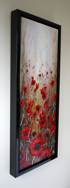 Poppy Field - Palette knife oils on gallery canvas.

Pls RT if you like it?
