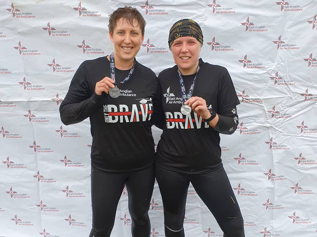 mrsbear83's tweet photo. Wet and muddy morning completing Only the Brave #mudrun #onlythebrave2019 #obstaclecourse #wetandcold #mudeverywhere🙈 #firstgirlstofinish https://t.co/OxI601U9tI