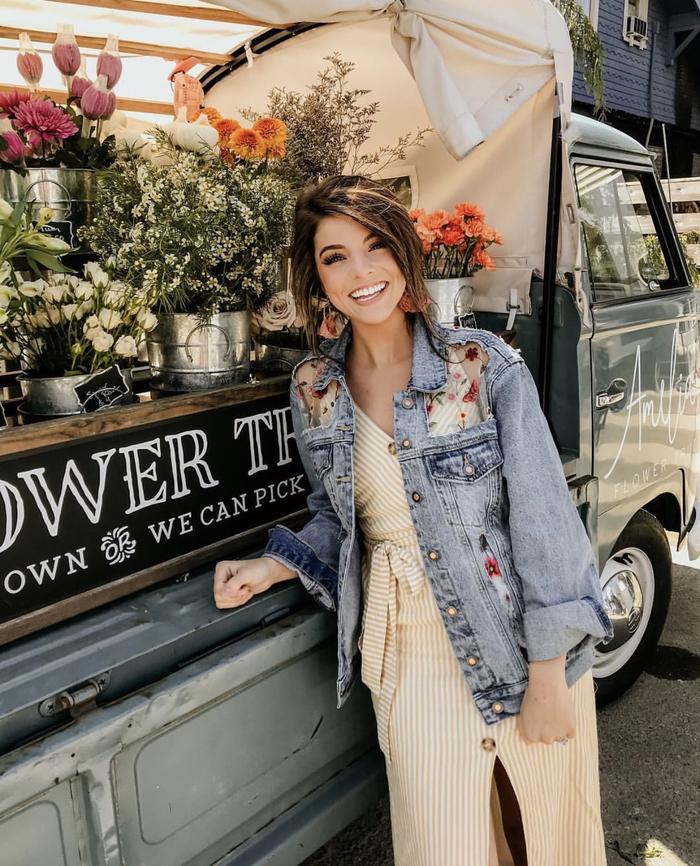shopmisajane's tweet image. Sundays are for beautiful blooms 🌸 Shop our mesh floral embroidered denim jacket here: bit.ly/2VppGaY