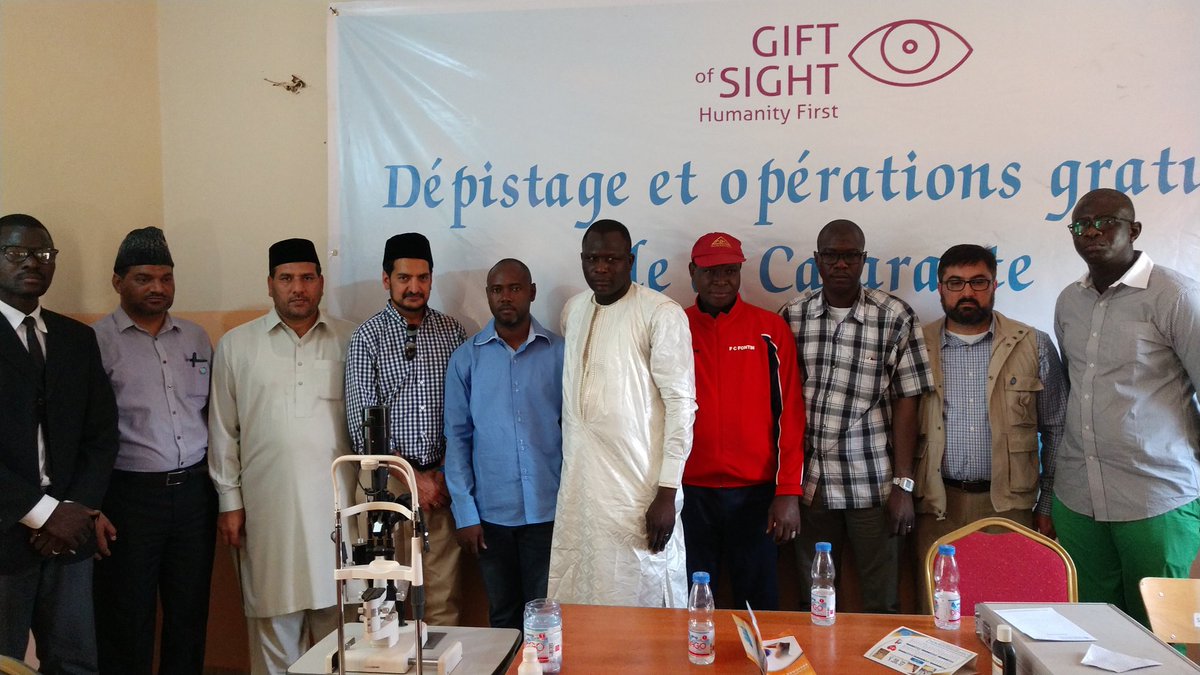 HFUSA's tweet image. On #WorldHealthDay 
@HFUSA
 and HF#Mali launched #Giftofsight program 2019 to perform 500 free #cataract surgeries. Also includes #Ophthalmology clinic at HF Medical Center in Bamako. 
@eyeguy76 is here to train local Ophthalmologists @WHO@USAIDGH @USEmbassyMali @humanityfirstuk