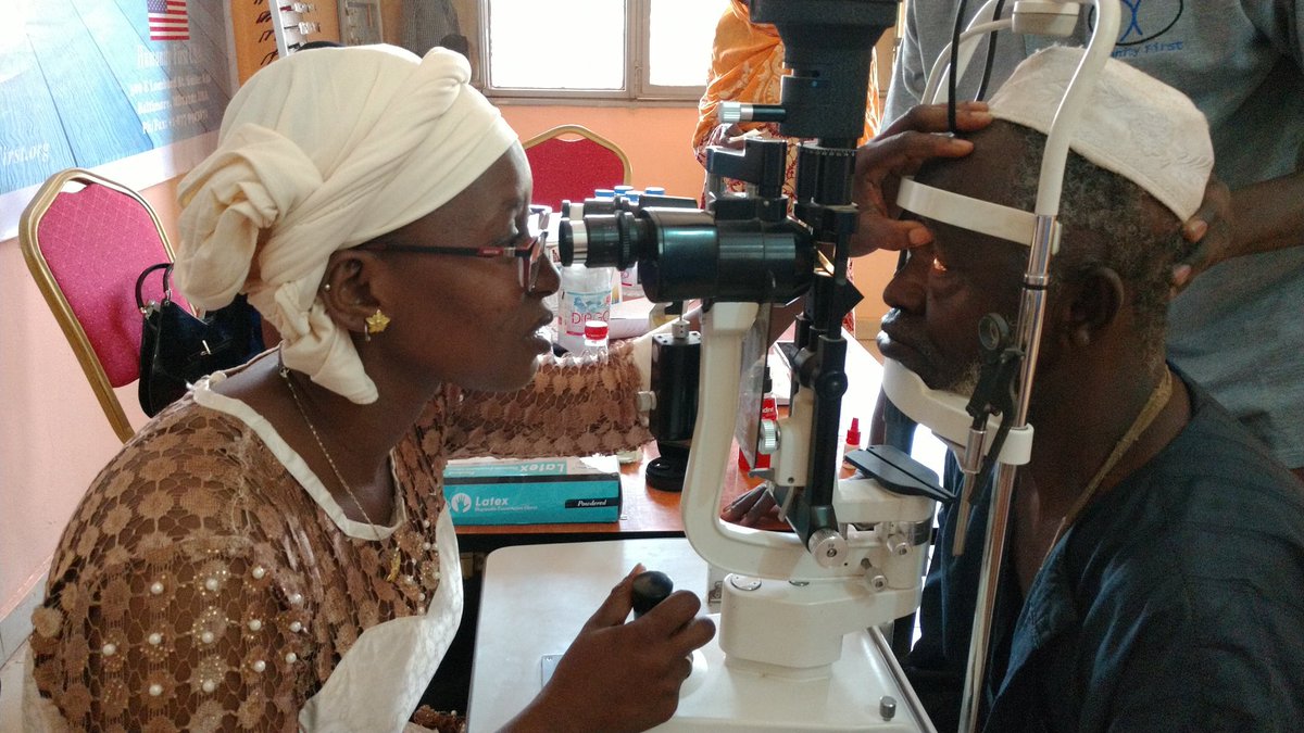 HFUSA's tweet image. On #WorldHealthDay 
@HFUSA
 and HF#Mali launched #Giftofsight program 2019 to perform 500 free #cataract surgeries. Also includes #Ophthalmology clinic at HF Medical Center in Bamako. 
@eyeguy76 is here to train local Ophthalmologists @WHO@USAIDGH @USEmbassyMali @humanityfirstuk
