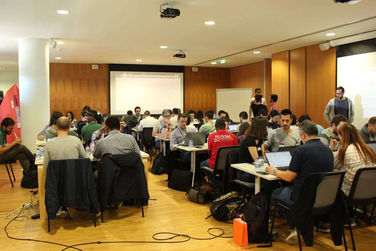 portoai's tweet photo. Outstanding!This was the first Quarterly Meeting of Porto.AI-An introduction to #nlp!We hope that you've enjoyed as much as we did and that you've learned a lot about #NaturalLanguageProcessing and #DeepLearning!Follow us at https://t.co/Ajo22Saeln #appliedai https://t.co/mNokaALRqB