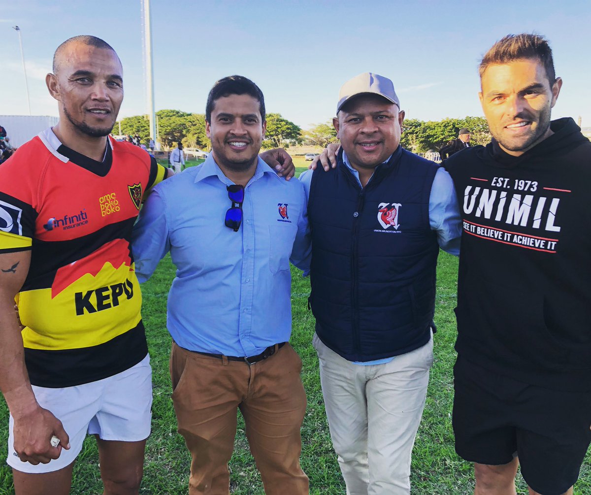 Union-Milnerton RFC (@unimilrfc) on Twitter photo Unique pic of former pro players now coaching,still playing and giving back to the community #communitysport #wpclubrugby @GoldCupRugby <a href="/Rogersp9/">Pierre Rogers</a> <a href="/ashfakmohamed/">Ashfak Mohamed</a> @TheSharksZA <a href="/SouthernKingsSA/">Southern Kings</a> <a href="/SARugbymag/">SA Rugby magazine</a> Unique pic of former pro players now coaching,still playing and giving back to the community #communitysport #wpclubrugby @GoldCupRugby <a href="/Rogersp9/">Pierre Rogers</a> <a href="/ashfakmohamed/">Ashfak Mohamed</a> @TheSharksZA <a href="/SouthernKingsSA/">Southern Kings</a> <a href="/SARugbymag/">SA Rugby magazine</a>