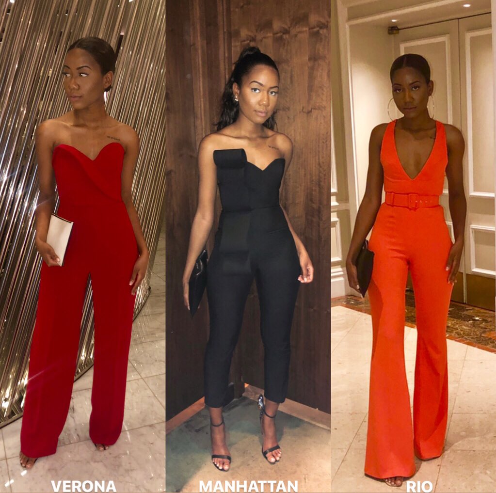 Hi guys 👋🏽 I designed / made these jumpsuits. Let me know which one is your fave!