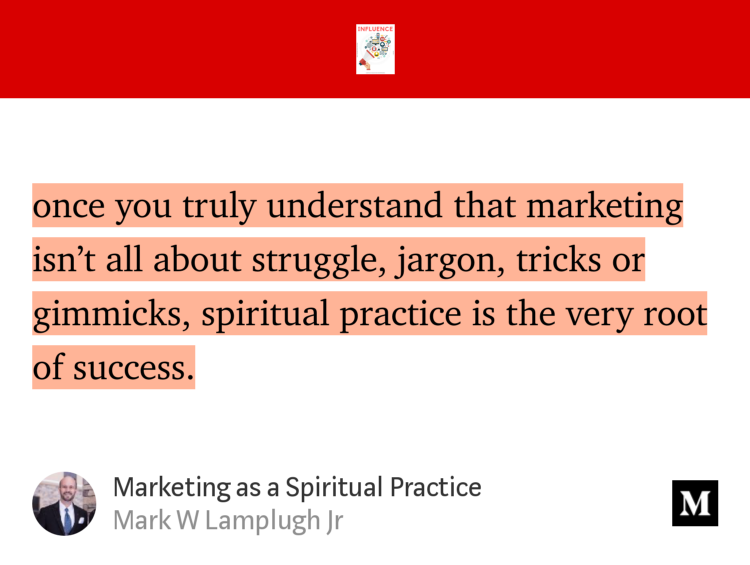 AEyeMarketing's tweet image. "Marketing as a Spiritual Practice" - @Start_Branding link.medium.com/SzmRACVaHV