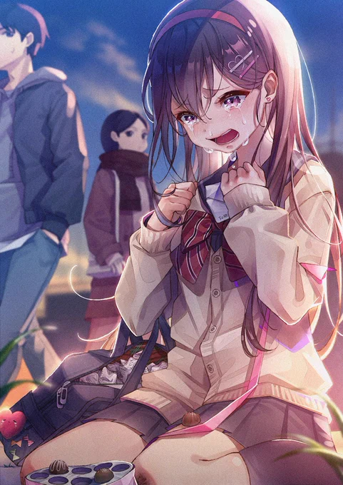 ??
「告白できなかったの...!」 