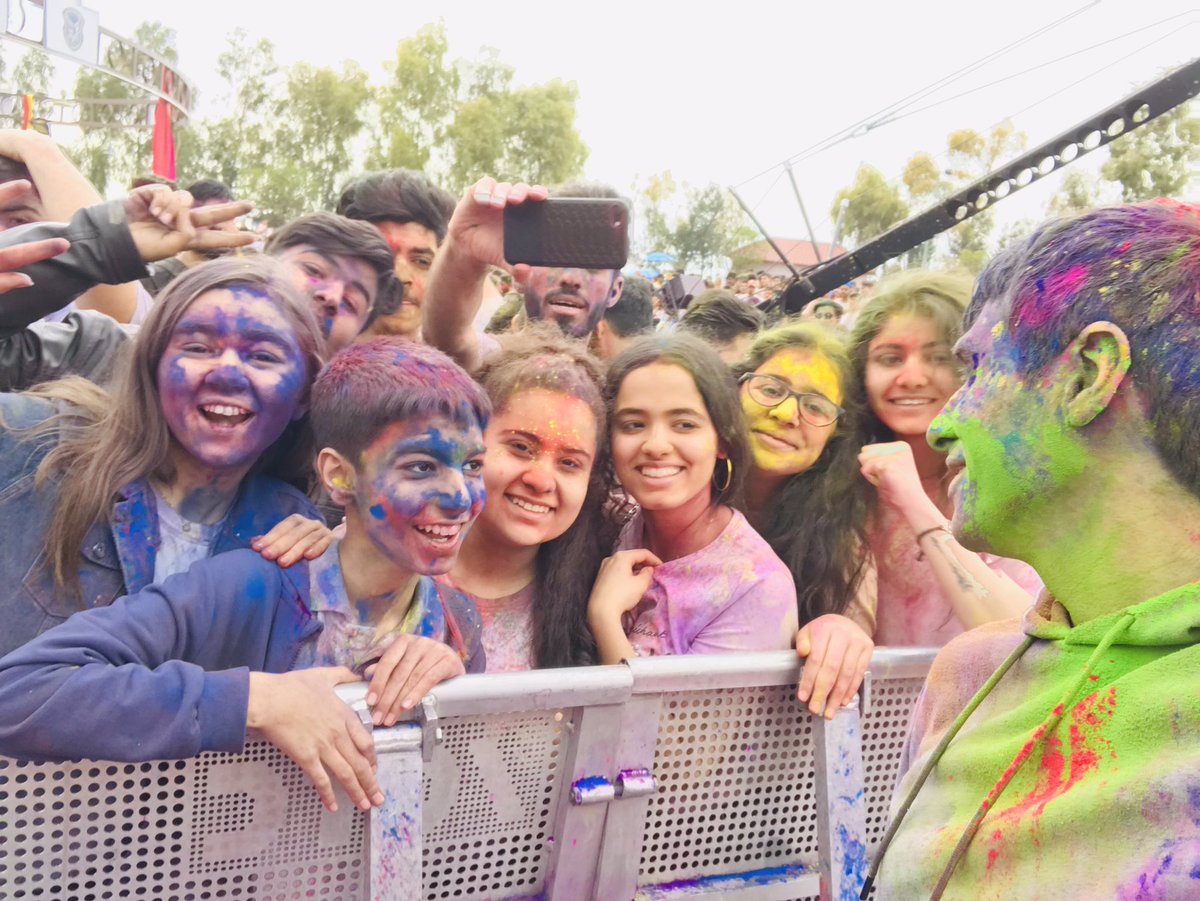 This is what the #ColorFestival was all about. Creating smiles for the little ones. No amount of negative people will stop me doing what I do. And there are thousands like me. Keep hating - we’ll continue to do what we do because good always prevails over evil #ColorFestival2019