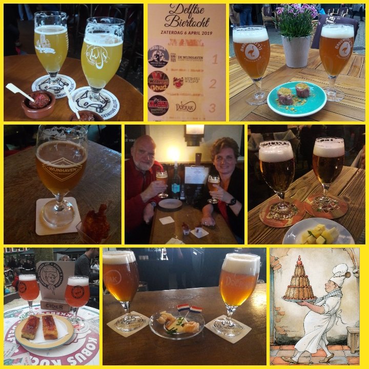 NegnalHenk's tweet photo. #Lentebierwandeling🍻 @Delftbockbier afwisselend van smaak. Paasij👌👌NED @dewaagdelft, Dewitt👌👌NED @CafeDeOudeJan, Wilderen Goud👌BEL @Bierhuisdeklomp, Lucky Jack👍NOO @wijnhaven, De Sabotage👍ENG @Biercafedoerak en Raspberry White IER👎 erg teleurstellend!! #KobusKuch. https://t.co/o4XOPlbAWf