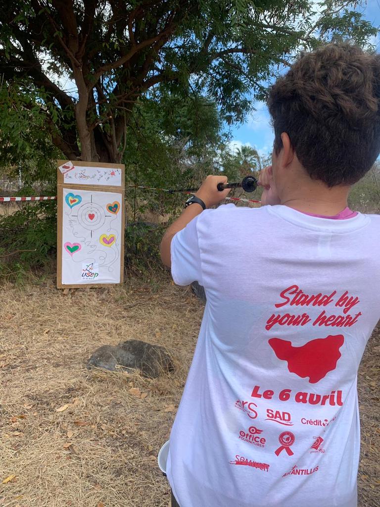 Le site de Bellevue a accueilli hier le #parcoursducoeur de la Croix-Rouge, événement auquel <a href="/USEPIlesdunord/">USEP Iles du Nord</a> a été naturellement associé, pour sensibiliser à l'importance des activités physiques. L'activité  Sarbacane a été appréciée! Merci aux participants! <a href="/usepnationale/">USEP nationale</a>