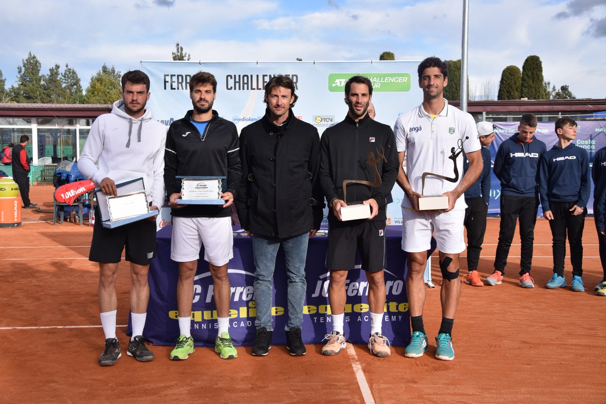 ¡Enhorabuena a los ganadores y finalistas del Ferrero Challenger por la gran semana realizada y el nivel que nos han mostrado! Pablo Andújar, eres un ejemplo para todos, ¡Enhorabuena! 🎾😀 #ferrerochallenger