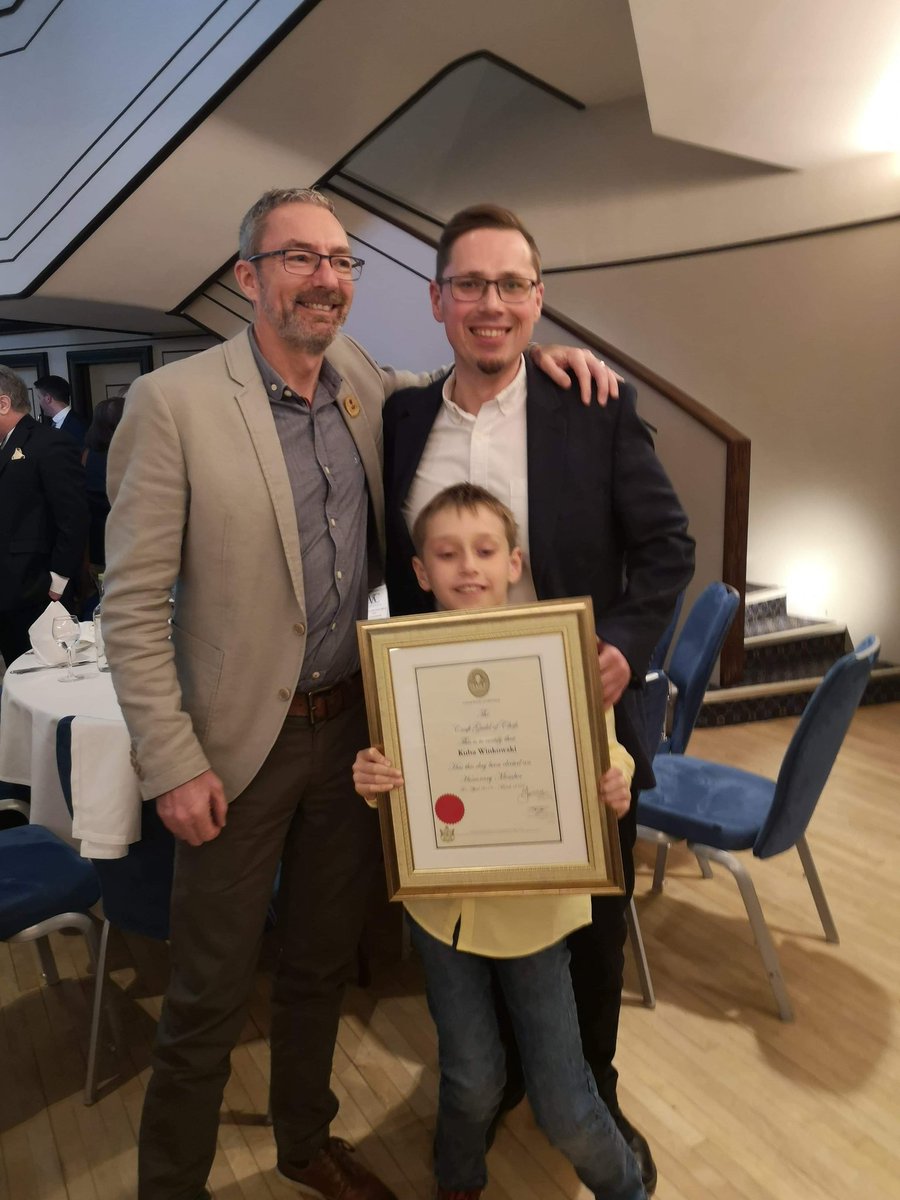 Chef_Kuba's tweet photo. I feel very privileged to receive @Craft_Guild Honorary Member award #CraftGuildAGM, the same award as my mentor @ChefGaryJones has received. ๐ Thank you. It means a lot. @MulcahyDavid thank you for the company and much more... https://t.co/Fk1sYNvxYJ