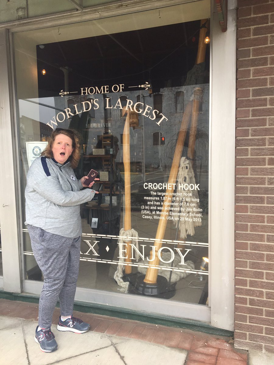 IWMS_Hannan's tweet photo. We found the home of the biggest things on our drive back to Kansas. #IWMS_pack https://t.co/BmfTmTVeXi