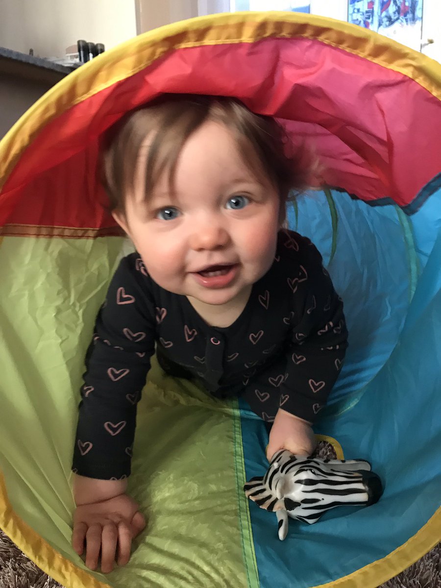 ndemps86's tweet photo. These two having a battle of the Blue eyes. Only issue is........I win every time #dontmesswithdad https://t.co/kyTu2Wqj3A