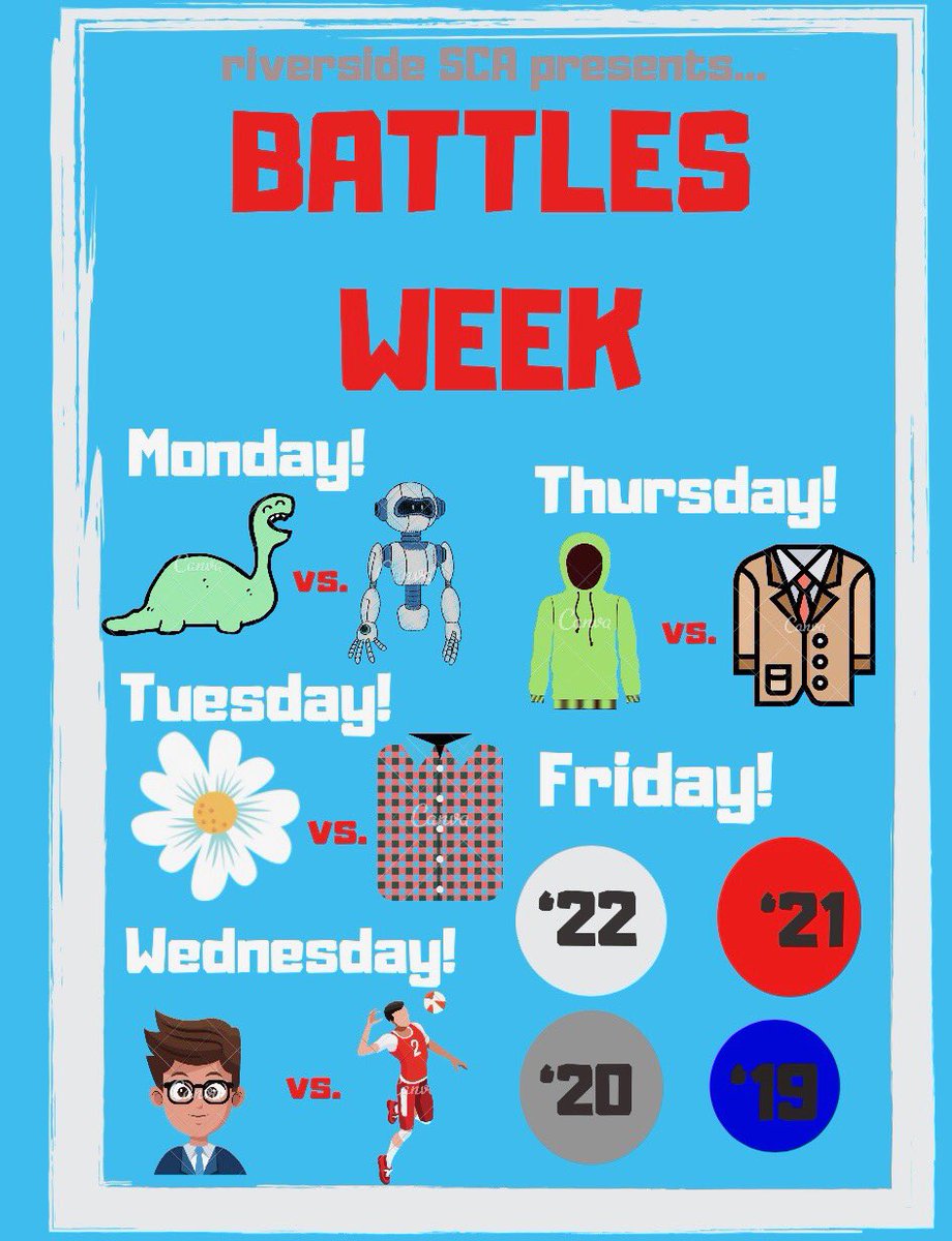 RiversideHS_SCA's tweet photo. ARE YOU READY TO BATTLE?!?!💪🏼😤🏋🏻‍♂️🥊🏆🤼‍♂️🥇 https://t.co/nQ4tCJdKlW
