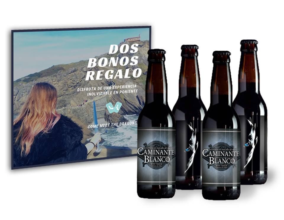frikileria's tweet photo. Las chicas de @DragonstoneTour nos invitan visitar las localizaciones de #JuegoDeTronos en la costa vasca 👏🏼👏🏼👏🏼
Y hemos añadido un 4 Pack de cerveza #CaminanteBlanco para hacer mañana el #SorteacoFrikileria
☝🏼síguenos
✌🏼RTeame esto y dime a quién te llevas al viaje https://t.co/Sr3elGlmFw