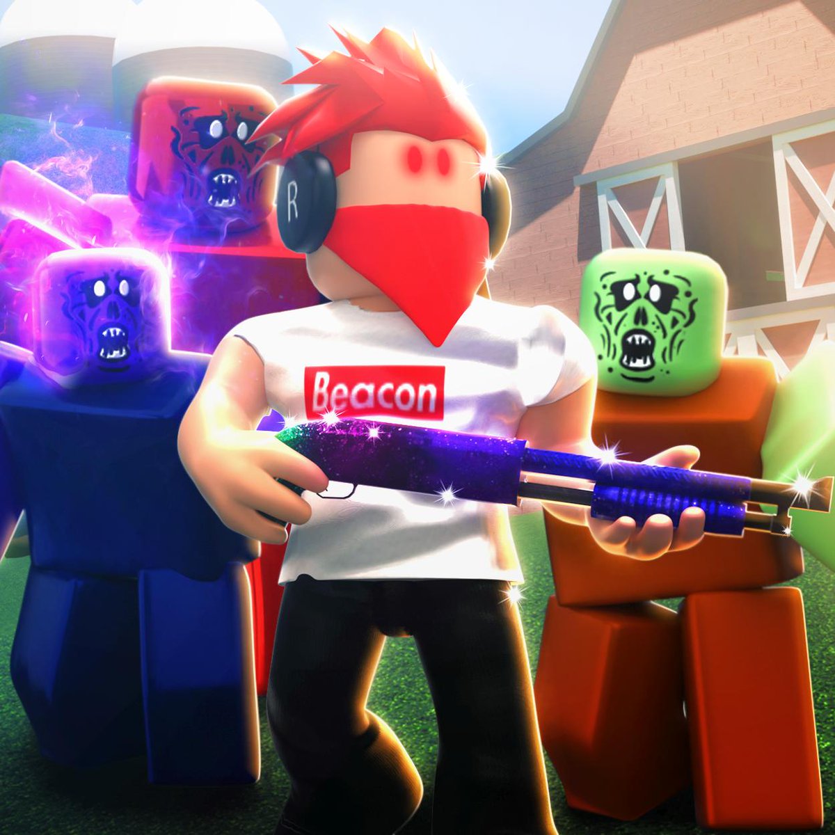 I5k On Twitter Icon Commission For Zombie Rush Robloxdev Roblox