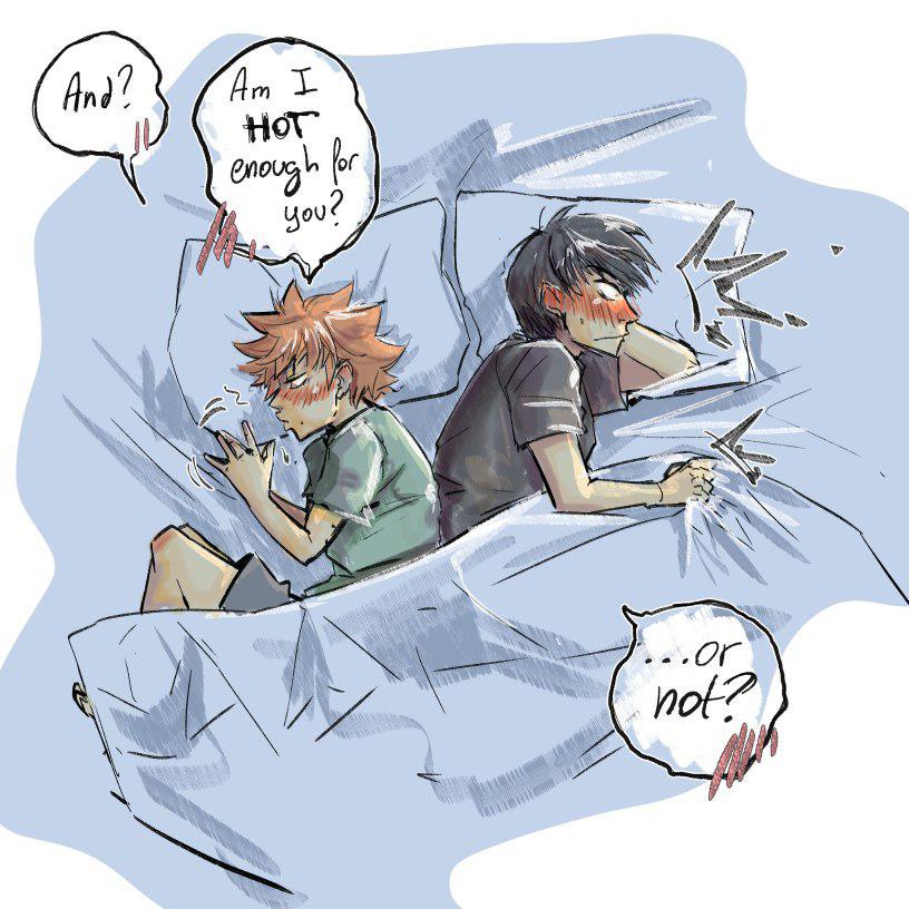 Nippopunk On Twitter Today On Things We Had To Draw For No Reason 1 2 Haikyuu Kagehina ãã¤ã­ã¥ã¼