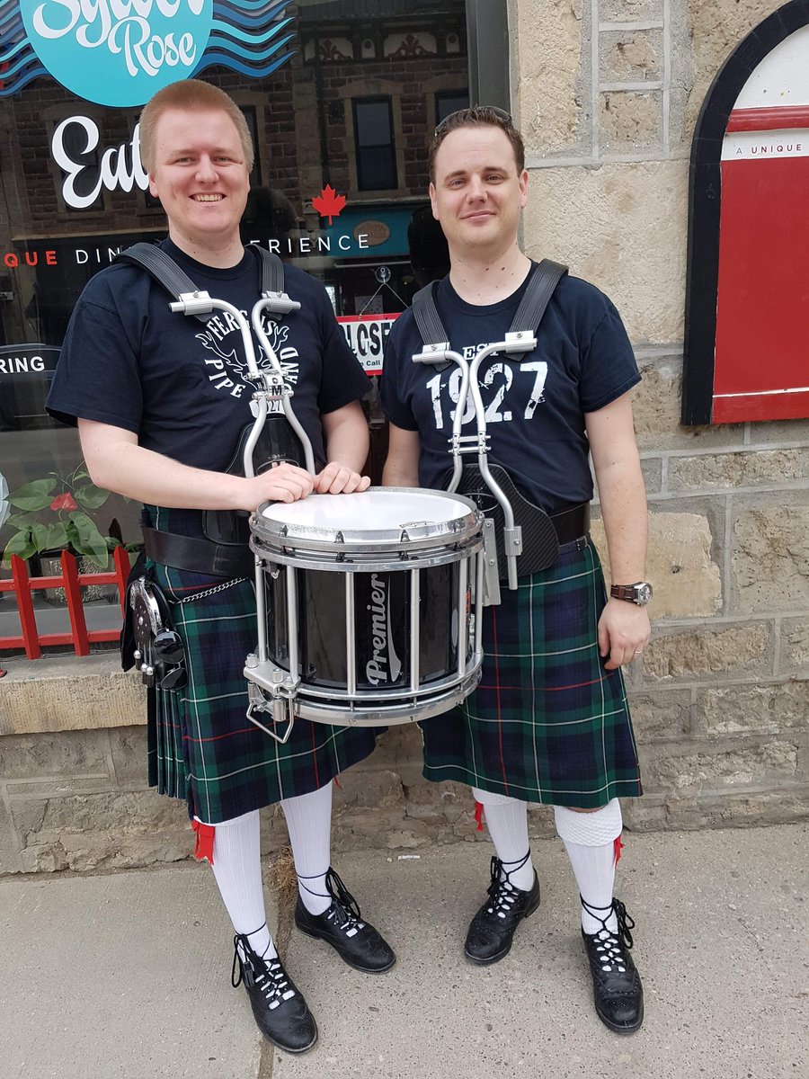 Tartan Day 2019 in <a href="/DowntownFergus/">Downtown Fergus</a> saw many taking in the sights and sounds of Scotland! #StAndrewsCrossing #DowntownFergus #TartanDay