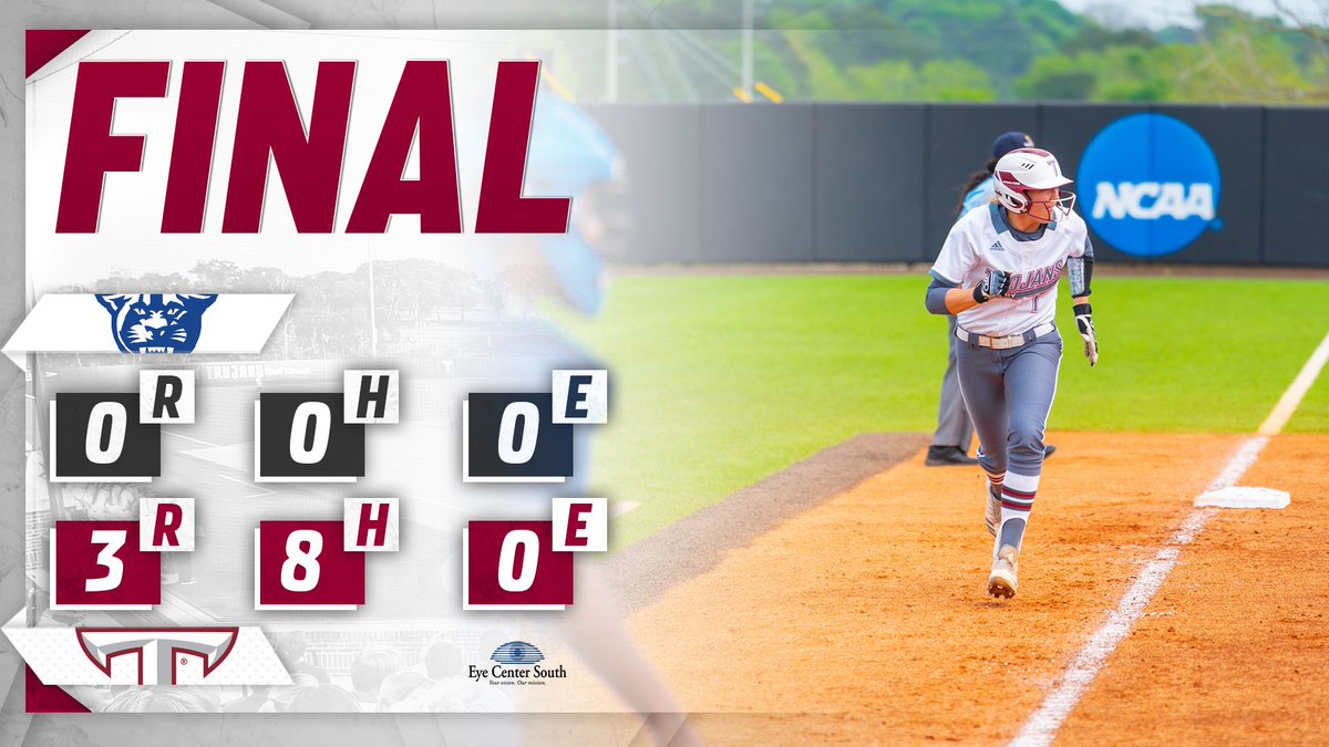 Leanna Johnson tossed a no hitter to down Georgia State in the series finale. Troy’s win streak extends to 11 games with back-to-back-to-back series sweeps! 

#BeTheStandard | #OneTROY