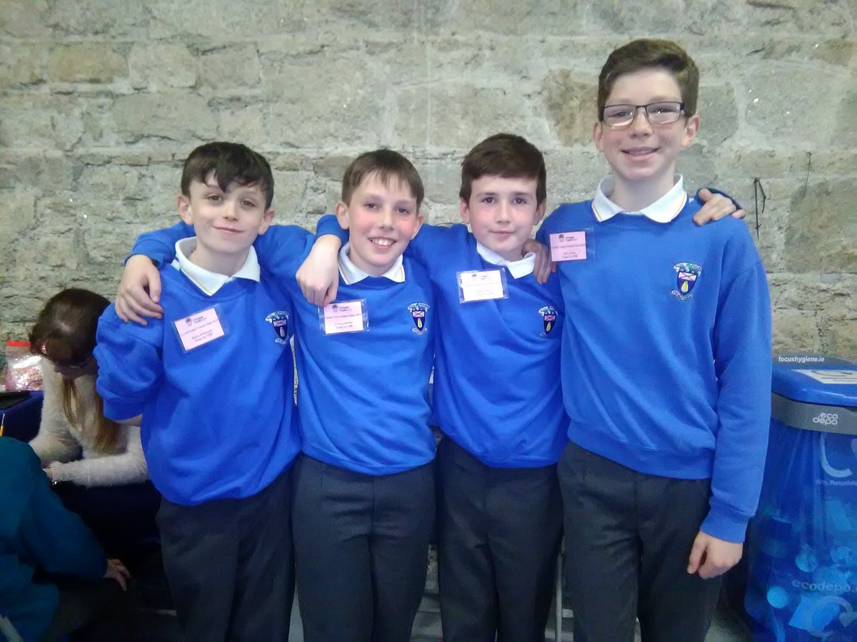Amazing performance today from both teams in the Credit Union Schools Quiz finals. The team from St Pat's BNS came 9th out of 50 teams in the U 13's category &amp; the team from Scoil Mobhi came 4th in the U 11's. Well done to all. Super achievement. @saintpatsbns <a href="/DrumcondraCu/">DrumcondraCU</a>