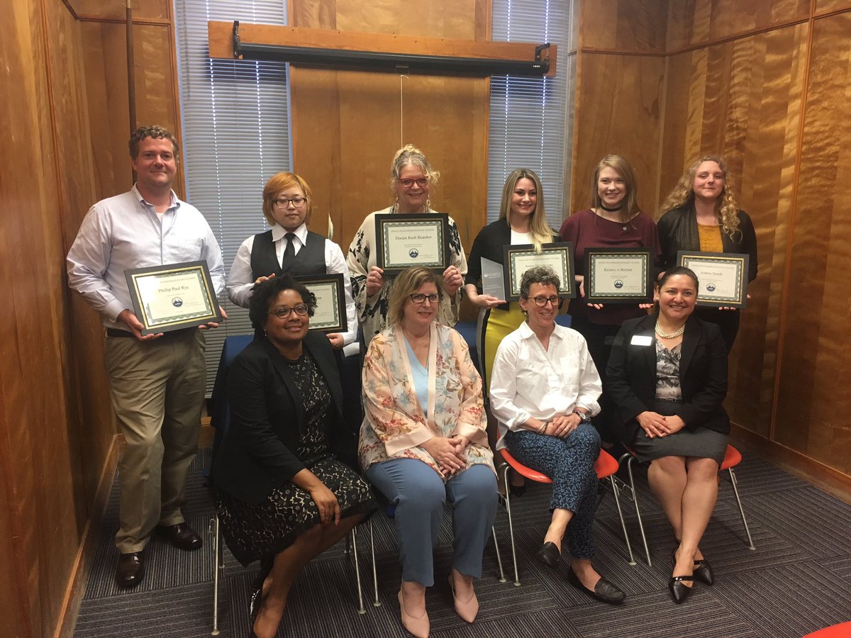 What an honorable group! Congrats!