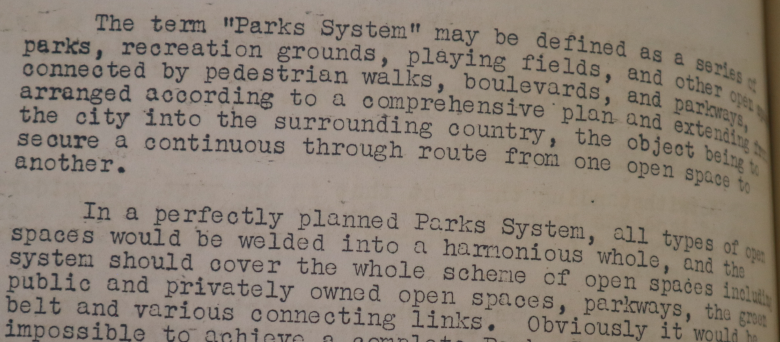 katrinanavickas's tweet photo. Manchester parks committee envisaged an integral 'parks system' for postwar redevelopment in 1944 #openspace #greenwedges https://t.co/9oE5W2X6se