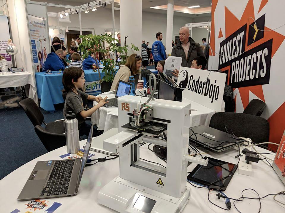 CoderDojoDublin's tweet image. We had a great day today at the @PrimaryTimesIRL @primarytimesdub Thanks to @CoderDojo / @Raspberry_Pi foundation and of course our mentors @Renoenoenoe Katie Ben Declan @StephenCushen @jasperbrco @HarveyBrCo