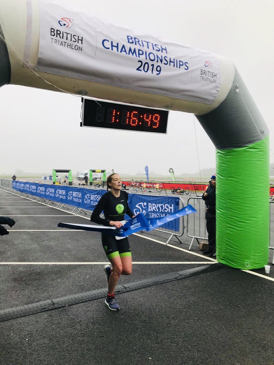 BritTri's tweet image. PTS5 titles went to Kerry Large and Chris Frost for their winning efforts in Bedford earlier today. Show your support!

#Duathlonchamps