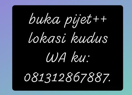 centil_mitha's tweet photo. buka 24.jam lokasi kudus minat WA: 081312867887. https://t.co/E03XtjUaSF