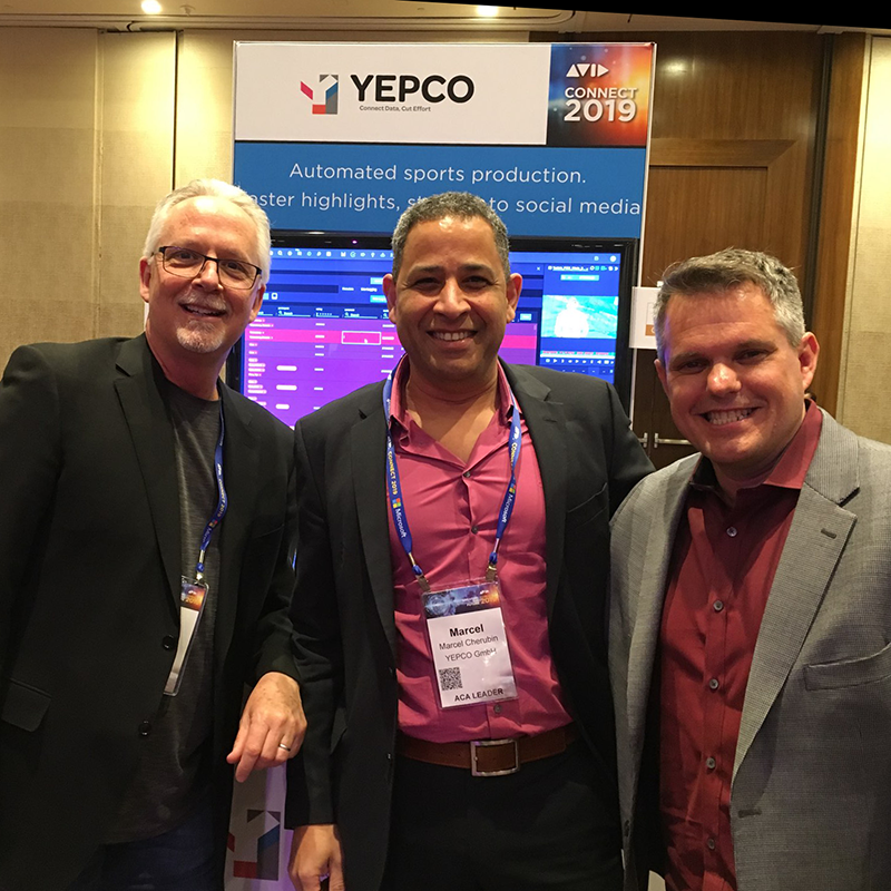 Always great to meet so many @Avid fanatics in one place #avidconnect Drop by our YEPCO booth to say hey.