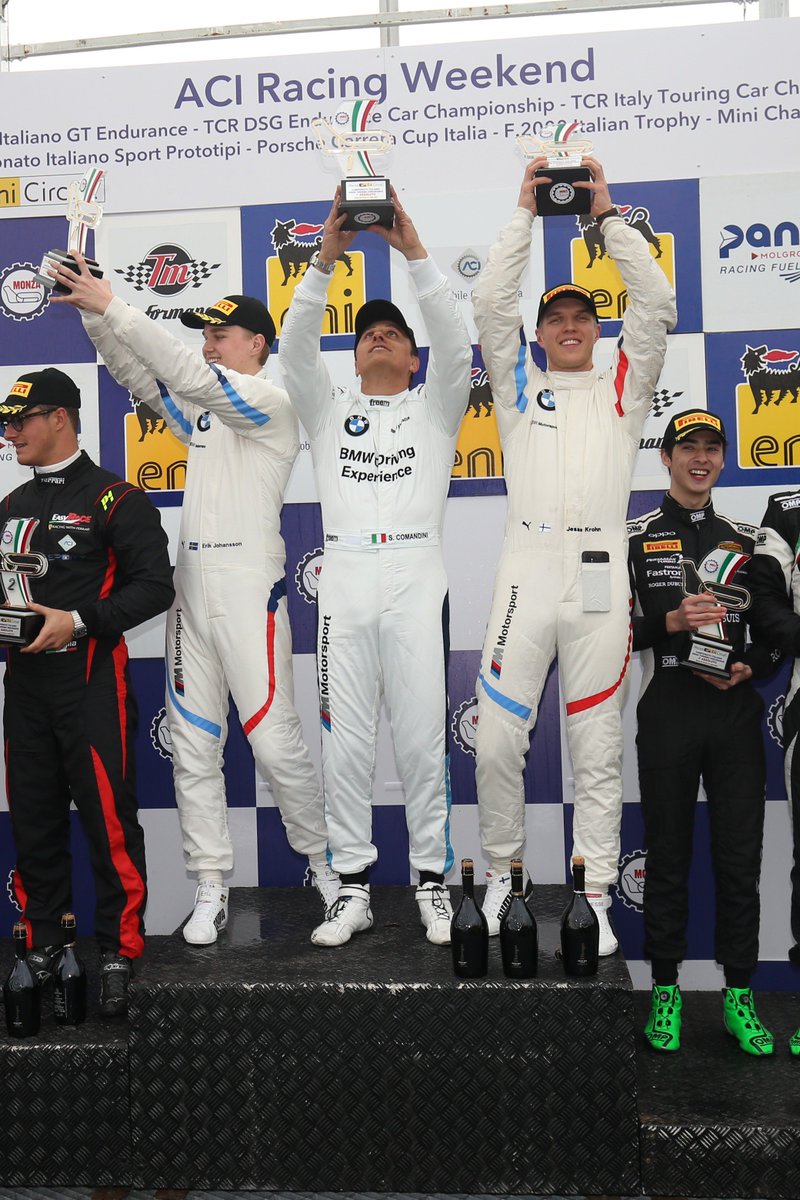 BMWItalia's tweet photo. Gara bagnata, gara fortunata.
Splendida vittoria al debutto del @CIGranTurismo per #BMWTeamItalia in #GT3 con la BMW #M6 #GT3 e ottimo terzo posto in #GT4 con la #BMW #M4. #CIGT #TryToFollowUs https://t.co/72vs4BxwS7