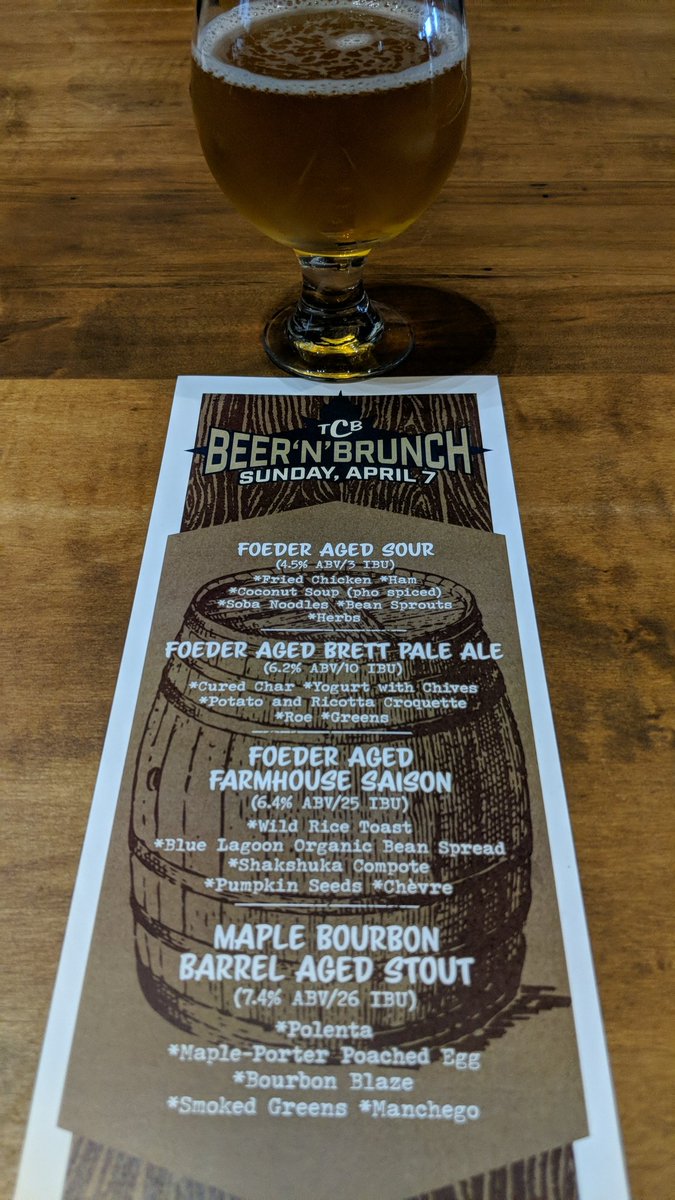 MBBeerBracket's tweet photo. We're very excited to be tasting some special brews from @TransCanadaBeer   at Beer n Brunch https://t.co/sp64ObQjtm
