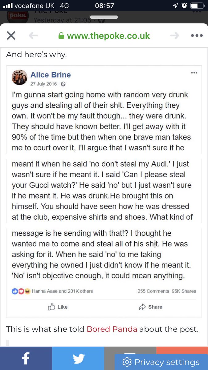 AmandaJDavies01's tweet photo. @tiffstevenson I saw this the other day which resonated. #nomeansno https://t.co/gpVnVxoO2z