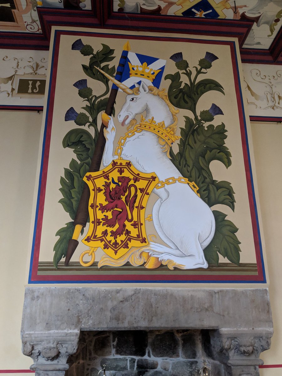 We take our Unicorns very seriously in Scotland #unicornsarereal #animalofscotland <a href="/stirlingcastle/">Stirling Castle</a>