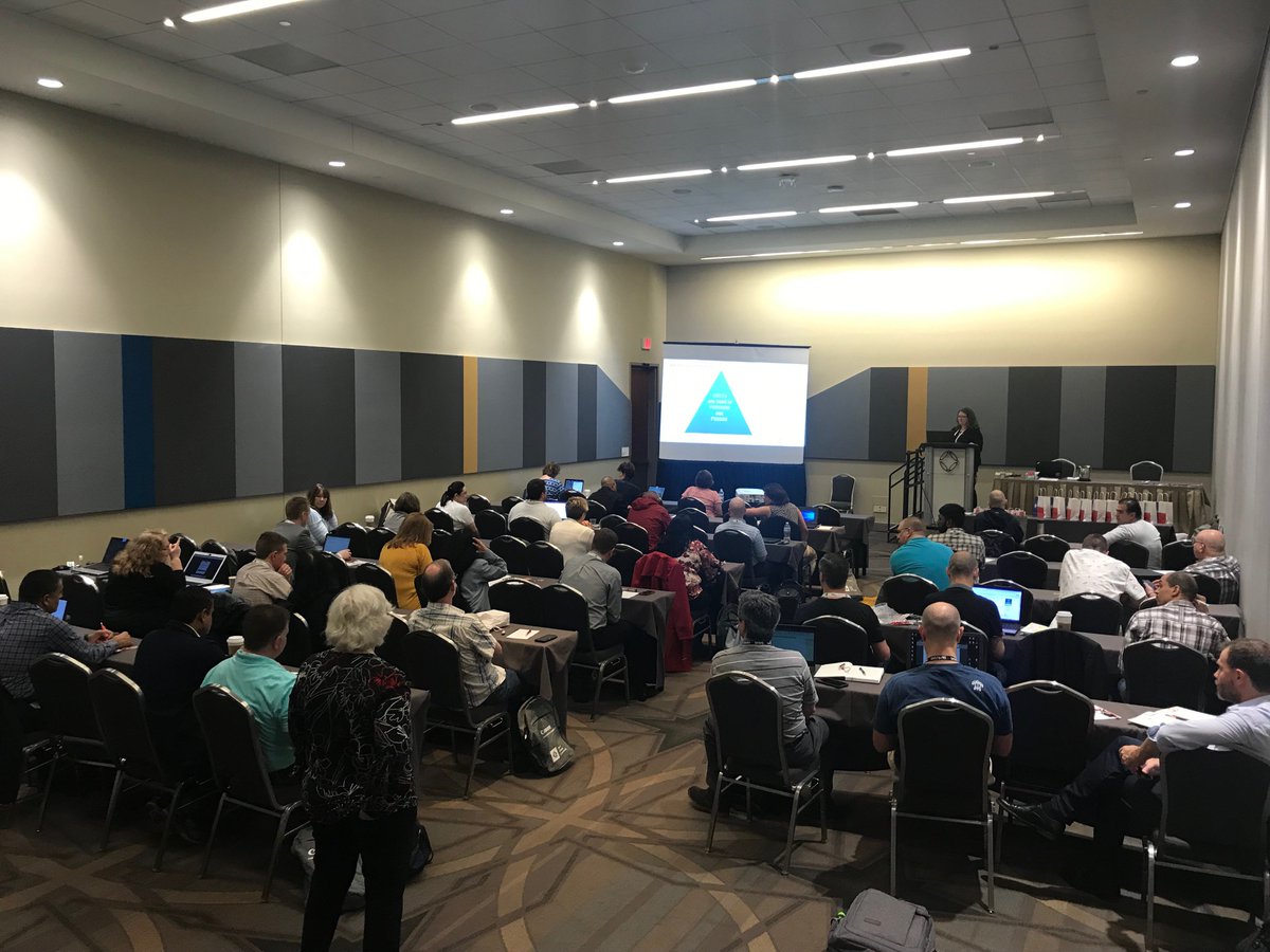 And we're off - great start to Collaborate with a full house at our security workshop training this morning.  See you at the booth #254 over the next couple of days! #jde #C19TX #jdedwards #oraclejde